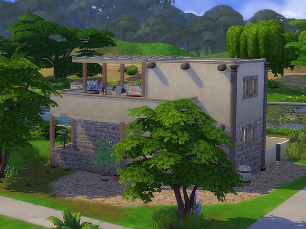 Gournia House from KyriaTs Sims 4 World
