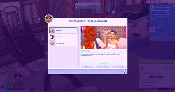Cosmetology Career by ItsKatato from Mod The Sims