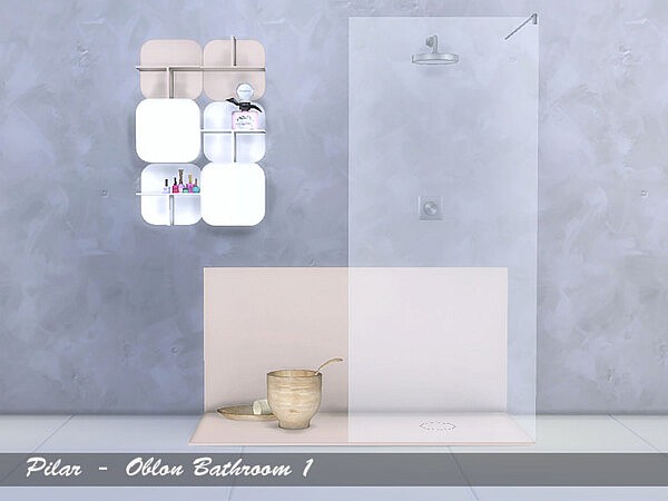 Oblon Bathroom by Pilar from TSR