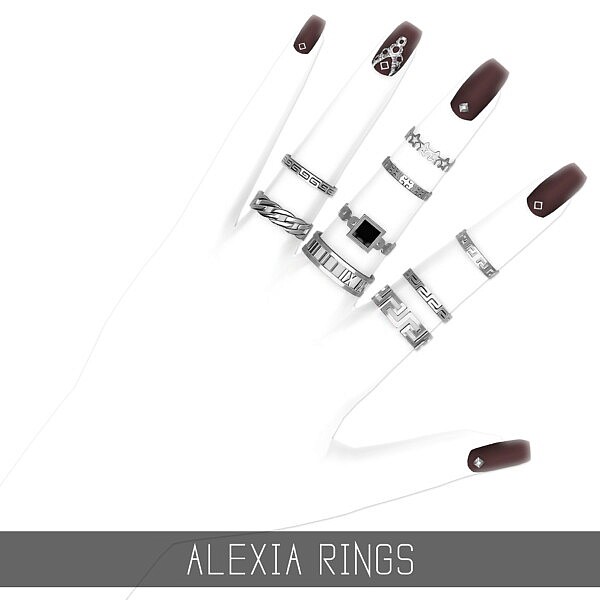 Alexia Rings from Simpliciaty