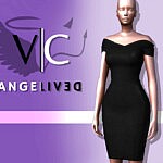 AngeliveD Collection Dress II sims 4 cc