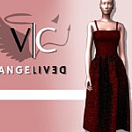 AngeliveD Collection Dress III sims 4 cc