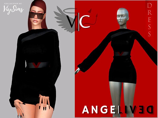 AngeliveD Collection   Dress VIII by Viy Sims from TSR