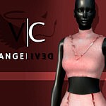 AngeliveD Collection Top II sims 4 cc