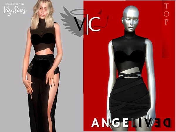 AngeliveD Collection   Top VI by Viy Sims from TSR