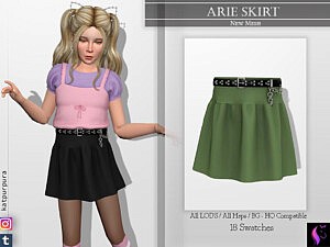 Arie Skirt sims 4 cc