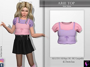 Arie Top sims 4 cc