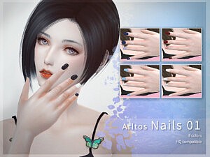 Arltos Nails 01 sims 4 cc