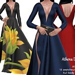 Athena Dress sims 4 cc