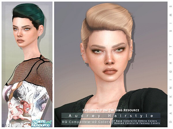 Audrey Hair by DarkNighTt from TSR