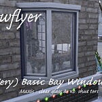 Basic Bay Window sims 4 cc