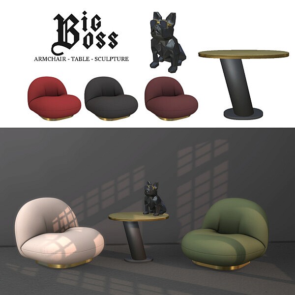 Big Boss Collection sims 4 cc