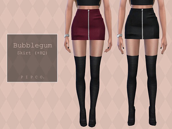 Bubblegum Skirt by Pipco from TSR