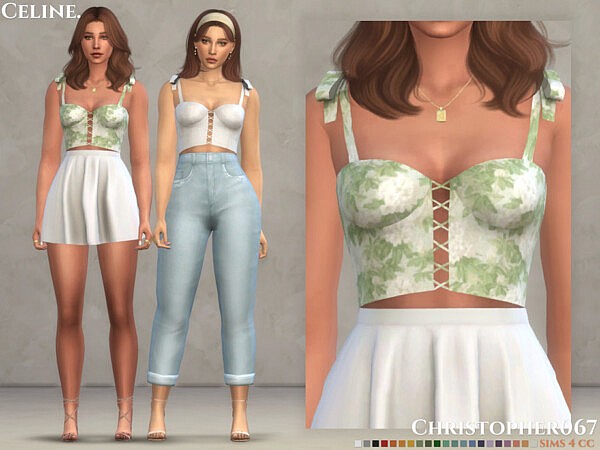 Celine Top by christopher067 from TSR