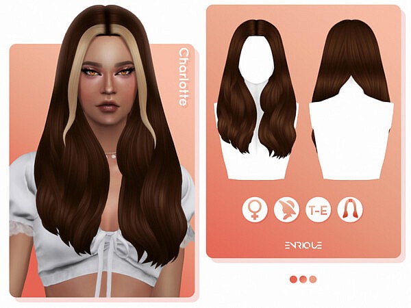 Charlotte Hair by Enriques4 from TSR