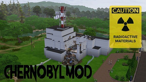Chernobyl Mod   Radioactivity by NerdyDoll from Mod The Sims