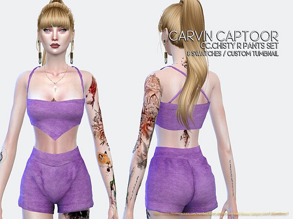 Chisty R Pants Set by carvin captoor from TSR