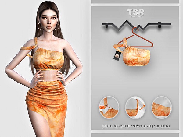 Clothes Set 25 Top by busra tr from TSR