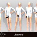 Clutch Poses sims 4 cc