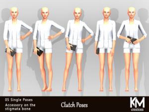 Clutch Poses sims 4 cc
