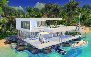 Coral Residence sims 4 cc