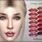 Cream lipstick sims 4 c