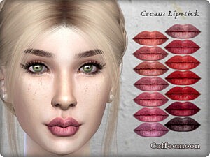 Cream lipstick sims 4 c