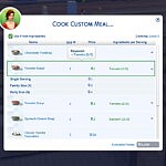 Custom Food Interactions Updated