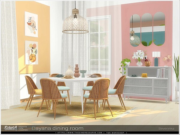 Dayana dining room by Severinka from TSR