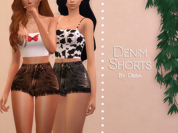Denim Shorts by Dissia from TSR