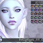 DollyEyes 55 sims 4 cc