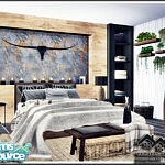 EUPALIN Bedroom sims 4 cc