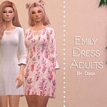 Emily Dress sims 4 cc