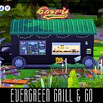 Evergreen Grill and Go sims 4 cc