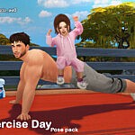 Exercise Day Pose pack