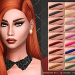 Eyebrow 20 sims 4 cc