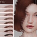 Eyebrows 06 sims 4 cc