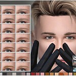 Eyebrows 20 sims 4 cc