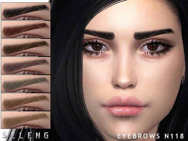 Eyebrows N118 by Seleng from TSR