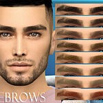 Eyebrows N79 sims 4 cc