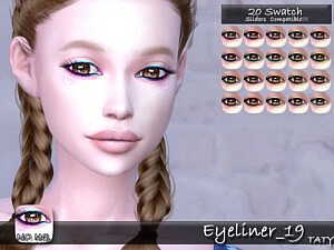 Eyeliner 19 sims 4 cc