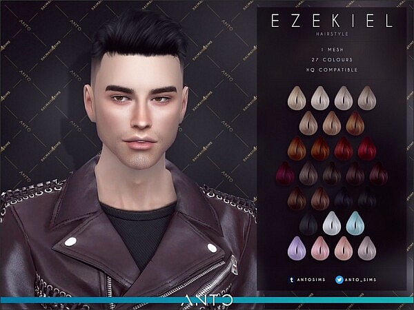 Ezekiel Hair by Anto from TSR