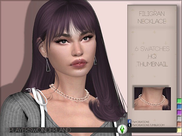 Filigran Necklace by PlayersWonderland from TSR