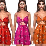 Floral Colorful Summer Dresses