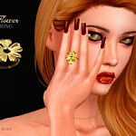 Flower Ring sims 4 cc