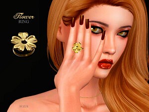 Flower Ring sims 4 cc