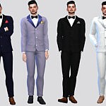 Formal Tuxedo Suit sims 4 cc