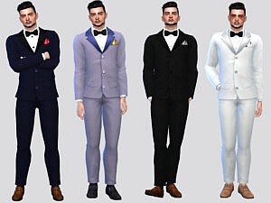 Formal Tuxedo Suit sims 4 cc