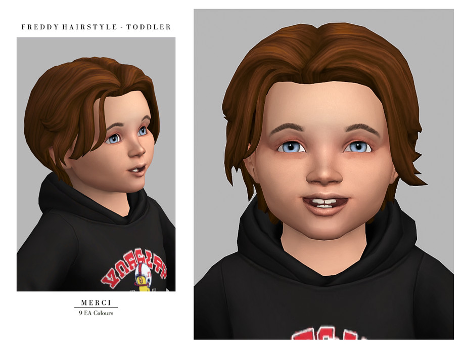 Freddy Hairstyle TB by Merci from TSR • Sims 4 Downloads