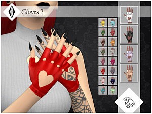 Gloves 2 sims 4 cc